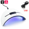 54W UV LED Nail Lamp with 36 Pcs Leds For Manicure Gel Nail Dryer Drying Nail Polish Lamp 30s/60s/90s Auto Sensor Manicure Tools