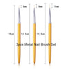 NICOLE DIARY UV Gel Brush Liner Painting Pen Acrylic Drawing Brush for Nails Gradient Rhinestone Handle Manicure Nail Art Tool